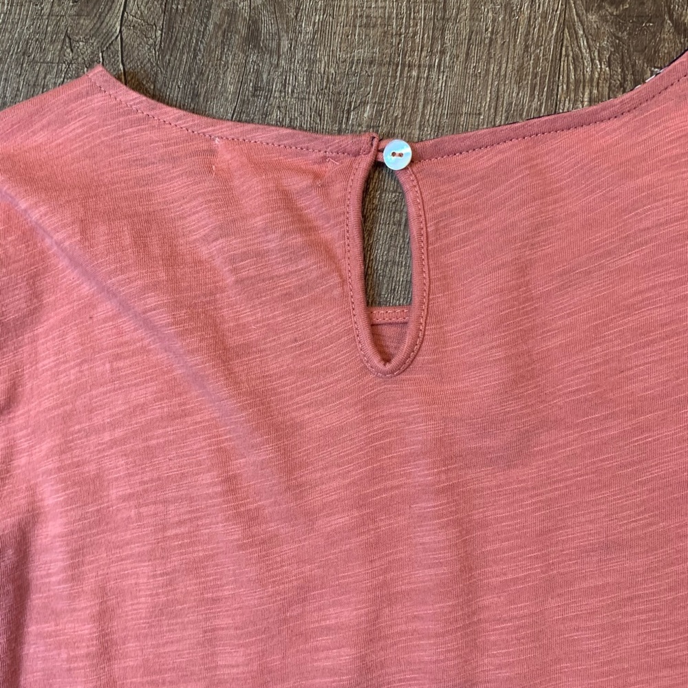 Cupio blush Textured Knit Ruffle Top - Picture 7 of 10